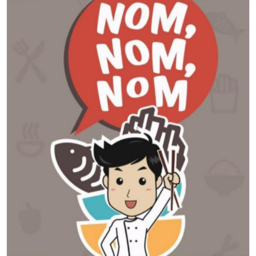 Nom Nom Nom logo.